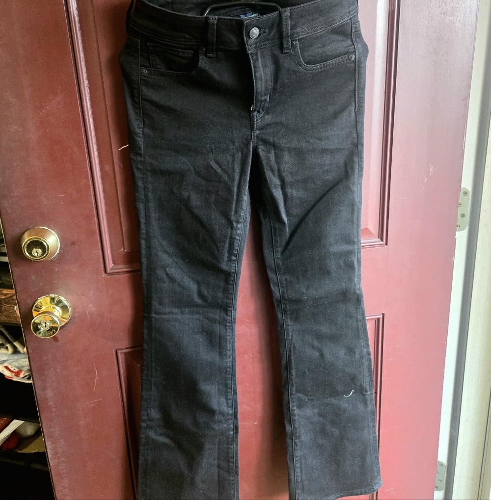 American Eagle Outfitters Black Flare Jeans (CLOSING CLOSET)
